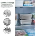 thumbnail image 6 of CATPAN 2Pcs Stainless Steel Ice Cream Containers, 40oz Freezer Storage Bins with Lids for Homemade Ice Cream, Durable & Airtight Container Sets for Kitchen & Dessert Preservation, 6 of 9