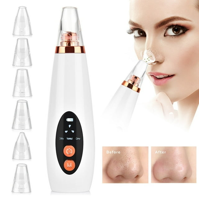 Electric Cleaning Instrument, Portable Multifunctional Electric Blackhead Remover Blackhead Vacuum Cleaner