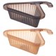 thumbnail image 1 of GOOHOCHY 2 cestas de drenaje para fregadero de cocina, soporte para esponja, cesta colgante triangular, cesta de esquina para fregadero, 1 of 8