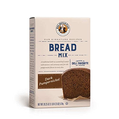 King Arthur Flour Dark Pumpernickel Yeast Bread Mix 20.25 OZ (574g