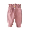 thumbnail image 1 of Odeerbi 1-8 Años Niños Cargo Pantalones Cintura Elástica Athletic Sports Pantalones Cintura Elástica Casual Work Pants Con Múltiples Bolsillos, 1 of 7