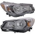 thumbnail image 4 of CAPA For 15-16 Impreza Front Halogen Headlight Head Light Lamp w/Bulb PAIR SET, 4 of 5