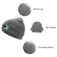 thumbnail image 3 of Demon Slayer Tokito Muichiro Knitted Cap for Men Women Soft Beanie Hat Casual Thermal Watch Cap Winter Warm Beanies, 3 of 8
