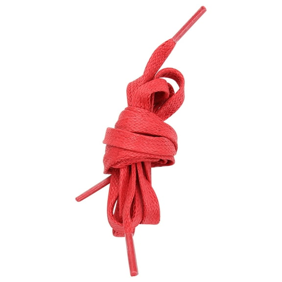 Monyance Sneakers Shoelace Shoelaces Shoe Laces Strings Elastic Flat Cotton Tie Kids Round Dress Ribbon Colored Leather Boots Rope Shoelace White(41.34X0.28X0.16Inches)