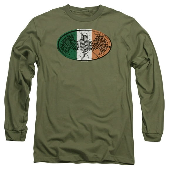 Batman - Irish Celtic Symbol - Long Sleeve Shirt - XX-Large