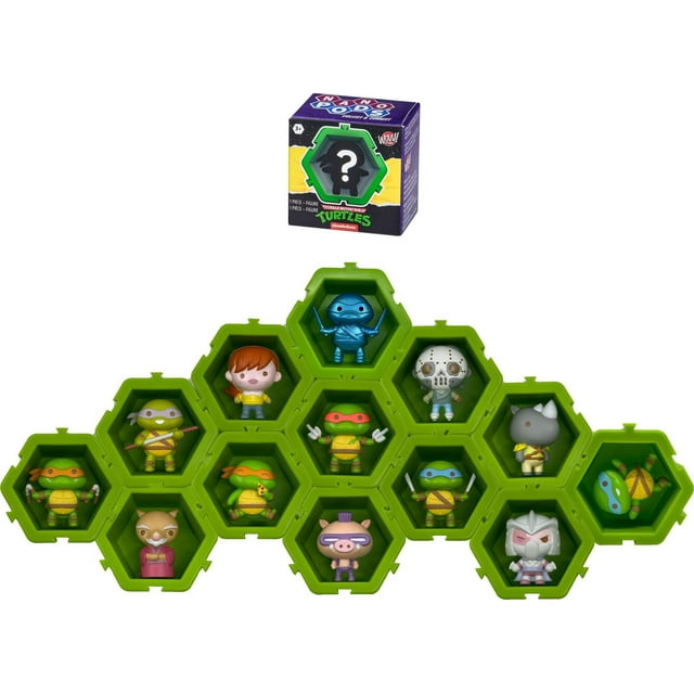 NANO PODS Connectable Collectable Teenage Mutant Ninja Turtles Toy Figures Inside Attached Pod (Styles May Vary)