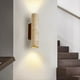 thumbnail image 5 of Aplique de Pared LED Moderno y de Travertino Amarillo Natural con Luz Hacia Arriba y Hacia Abajo para Dormitorio, Sala de Estar y Pasillo, 5 of 5