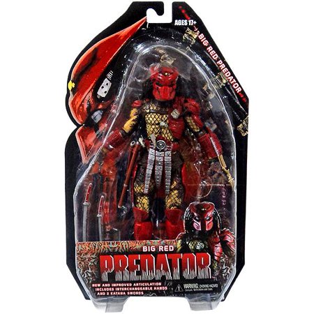 NECA Series 7 Big Red Predator Action Figure - Walmart.com
