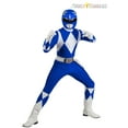 thumbnail image 2 of Authentic Power Rangers Blue Ranger Men's Costume, 2 of 13
