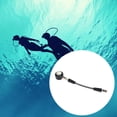 thumbnail image 3 of Medidor de presión de buceo, fibra de carbono, deportes acuáticos, equipo de buceo resistente, multifunción para principiantes, niños y niñas 15cm, 3 of 8