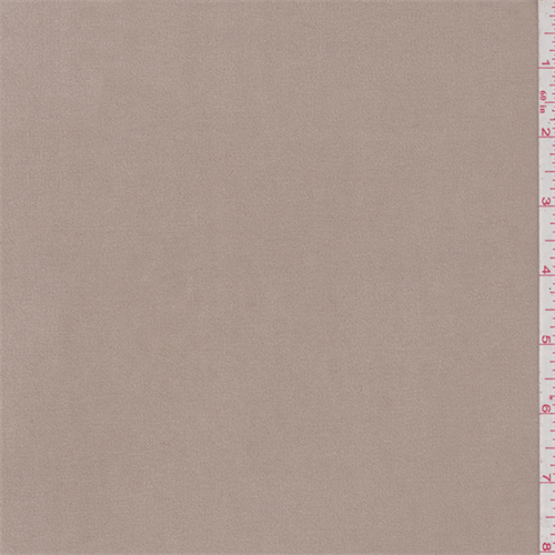 Deep Beige Moleskin, Fabric Sold By the Yard