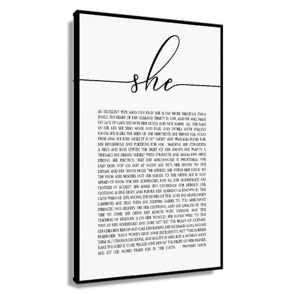 Proverbs 31 10-31 Precious Than Jewels Bible Verse Print, Printable Wall Art, Scripture Mother's Day Gift Poster Pictures Modern Decor for Kitchen