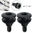thumbnail image 5 of BTOER 2 Pcs Raccord de Coque Traversant Marine Connecteur de Coque Traversant pour Bateaux Noir, 5 of 5