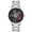 A Silver Red, variant on Men's Car Watch Creative Hollow Design Waterproof Quartz Analog Stainless Steel Strap Suitable for Men and Car Enthusiasts