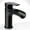 Flat Black, variant on Miseno Ml5882 Cascade Single Hole Bathroom Faucet - Black