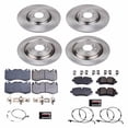 thumbnail image 3 of Power Stop Front and Rear Stock Replacement Brake Pad and Rotor Kit KOE8513, 3 of 6