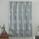 thumbnail image 3 of Granjero Gordo Cortina aislante ajustable con tiras bordadas, ideal para ventanas pequeñas con ojal para barra, 1 panel (99 x 140 cm, gris), 3 of 5