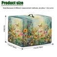 thumbnail image 6 of ZIATUBLES Butterfly Wildflower Print Kitchen Juicer Dust Cover Stain Resistant Appliance Protective Case Kitchen Countertop Organized Decor Accessories, Large Size, 17 "W x 11 "D x 15 "H, 6 of 7