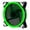 Green, variant on Xinyolin Case Fan Mute Big Air Flow 12cm RGB Lights PC Cooling Fan for Home