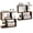 Coffee, variant on BarefHaven 2 Tier Geometric Bookshelf, Freestanding Wood Display Shelf, Home Office Room Divider S Shaped Open Bookcase, Small Bookshelf for Small Spaces, Living Room, Study (Coffee, 2)