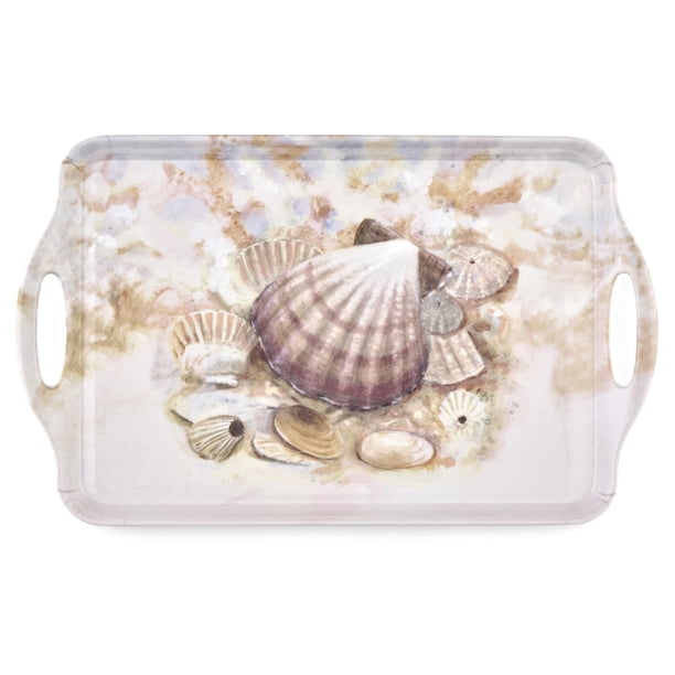 Bandeja Rectangular con Asa Pimpernel Beach Prize de Melamina