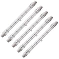 thumbnail image 2 of Dimmable R7s 189mm 100w Halogen Pencil Bulb Ac220-240v J189 Linear Halogen Floodlight Compatible with Landscape, Security, Street Lighting (Set of 5), 2 of 2