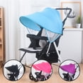 thumbnail image 1 of UDIYO Baby Stroller Sun Shade Sun Protection Sun Shade for Strollers Car Seats Pram Pushchair Buggy Stroller Parasol Sun Rain Shade Canopy Cover Awning Anti-UV Toddlers Stroller Canopy Sun Shade, 1 of 8
