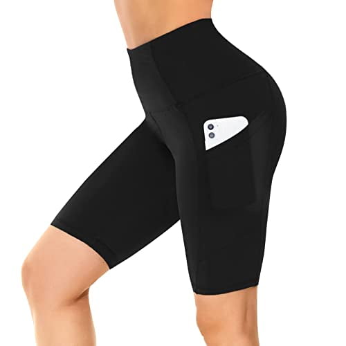 NexiEpoch Biker Shorts for Women with Pockets - 8 Plus Size High Waisted  Spandex Shorts for Summer Running Yoga Workout