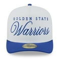 thumbnail image 2 of Men's New Era White/Royal Golden State Warriors 2025 NBA Draft A-Frame 59FIFTY Fitted Hat, 2 of 5