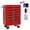 Red&Black-7D, variant on Seizeen Rolling Tool Chest on Wheels, Metal Tool Cart Toolbox Storage Cabinet Organizer W/ 7 Drawers, Red