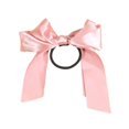 thumbnail image 2 of Ljudmp Bowknot Hair Tie Scrunchies for Women Long Ribbon Tail Elastic Bands Bow Ponytail Hair Ties Accessories Pink, 2 of 3