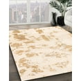 thumbnail image 3 of Ahgly Company Machine Washable Indoor Rectangle Abstract Bisque Beige Area Rugs, 2' x 4', 3 of 7