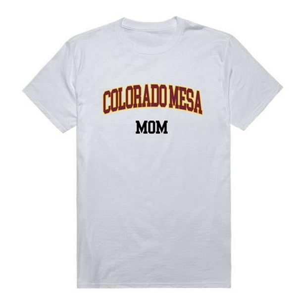 W Republic Products 549-284-WHT-04 T-Shirt Colorado Mesa University College Mom&44; Blanc - Extra Large