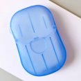 thumbnail image 3 of 20pcs/Box Disposable Soap Paper Flakes Washing Cleaning Hand Bath Travel Scented Slice Sheets, 3 of 8