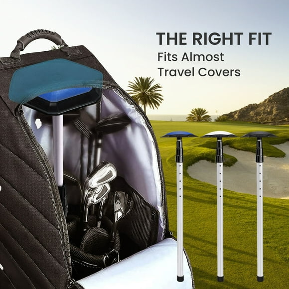 Meileang Golf Bag Support Pole Stretchable Travel Golf Bag Support Rod Still Arm Golf Club Protector Golf Club Bag Accessories