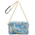 thumbnail image 2 of FORMRS Women Crossbody Purse with Chain Strap Vegan Leather Shoulder Handbag, Crystal Ocean, 2 of 7
