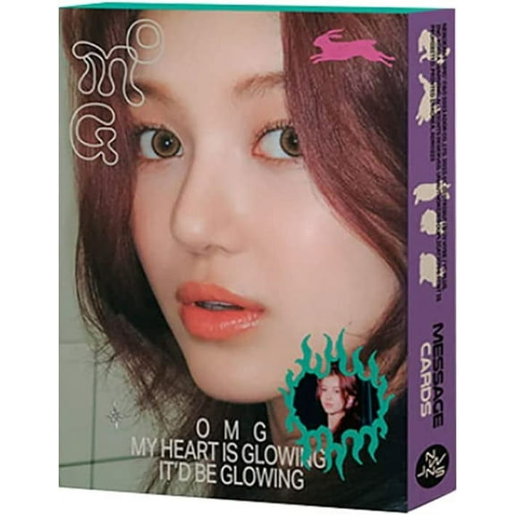 NEWJEANS - 1ST SINGLE 'OMG' MESSAGE CARD VER. (DANIELLE) INCLUDES OUTBOX,  MESSAGE CARD, PHOTOBOOK, LYRICS, PHOTOCARDS, & STICKERS