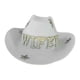 thumbnail image 4 of Sombrero de vaquero occidental Sombrero de fieltro Sombrilla Accesorios para fotos Traje clásico Sombrero de blanco Sombreros de fieltro, 4 of 9