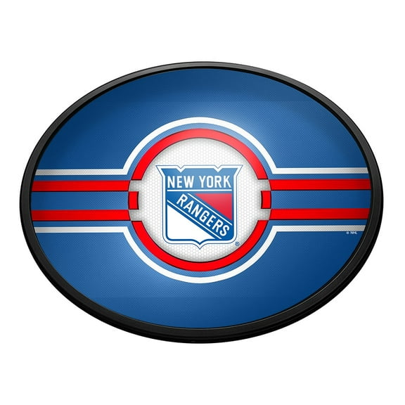 New York Rangers 18'' x 14'' Team Color Slimline Illuminated Wall Sign