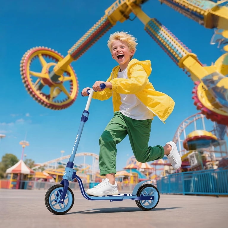 GOTRAX Bobloo Plus 2 wheels 8 Inches Kick Scooter For Kids, Blue
