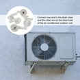 thumbnail image 3 of WHAMVOX  6 Pcs Ac Drain Hose Condensate Water Draining Adapters The Outdoor Unit, 3 of 8