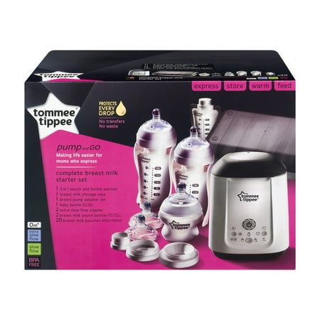 Tommee Tippee Pump and Go Starter Set, 28 pieces