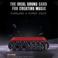 thumbnail image 2 of Professional 24Bit 192KHz Audio Interface 2 Input Sound Card, 2 of 5