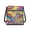 Colorful Floral Art Design, variant on Multi-Floral Shoulder Bag, Stylish Crossbody Bag PU Leather Waterproof Satchel Bag for Weekend Activities Outdoor