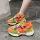 thumbnail image 5 of Zapatos deportivos casuales de mujer de malla para correr al aire libre zapatos de tenis plataforma zapatos de cuña, 5 of 9