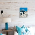 thumbnail image 2 of Traditional Coastal Architecture Cityscape Abstraction 13 in x 19 in Framed Painting Art Print, by Stupell Home Décor, 2 of 6