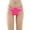 Hot Pink, variant on yunLCZ Women's Cotton Underwear High Waist Woman Lace Jacquard Thong Low Waist Strap Sexy Panties
