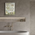 thumbnail image 3 of Bathroom Decor Canvas Wall Art Rustic Bathroom Rules Sign Picture Yellow Bathroom Wall Decor Painting Framed Modern Artwork for Bathroom Toilet LaundryRoom Decor 12x16 inch, 3 of 6