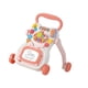 thumbnail image 3 of Cochecito de bebé, juguete para caminar, toboganes para bebés, centro de actividades para el automóvil, juguete de aprendizaje para niños y niñas de 6 Rojo, 3 of 8