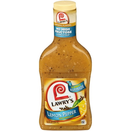 Lawry's Lemon Pepper With Lemon Marinade, 12 fl (Best Lemon Butter Sauce For Fish)
